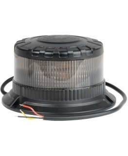 Flashing warning light rooster led w28b 12v 24v amio-04109