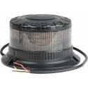 Flashing warning light rooster led w28b 12v 24v amio-04109