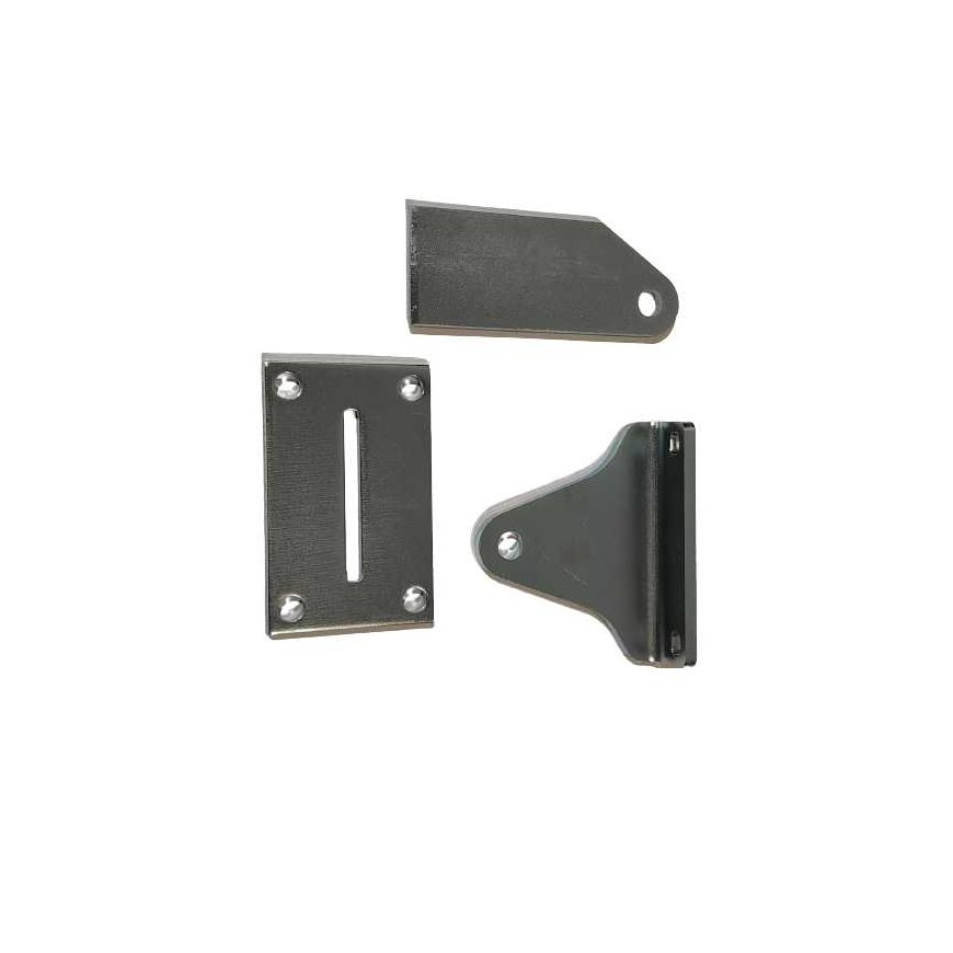 FAAC/GENIUS 414/415/G-BAT mounting brackets (for 1 gear) - 6020083