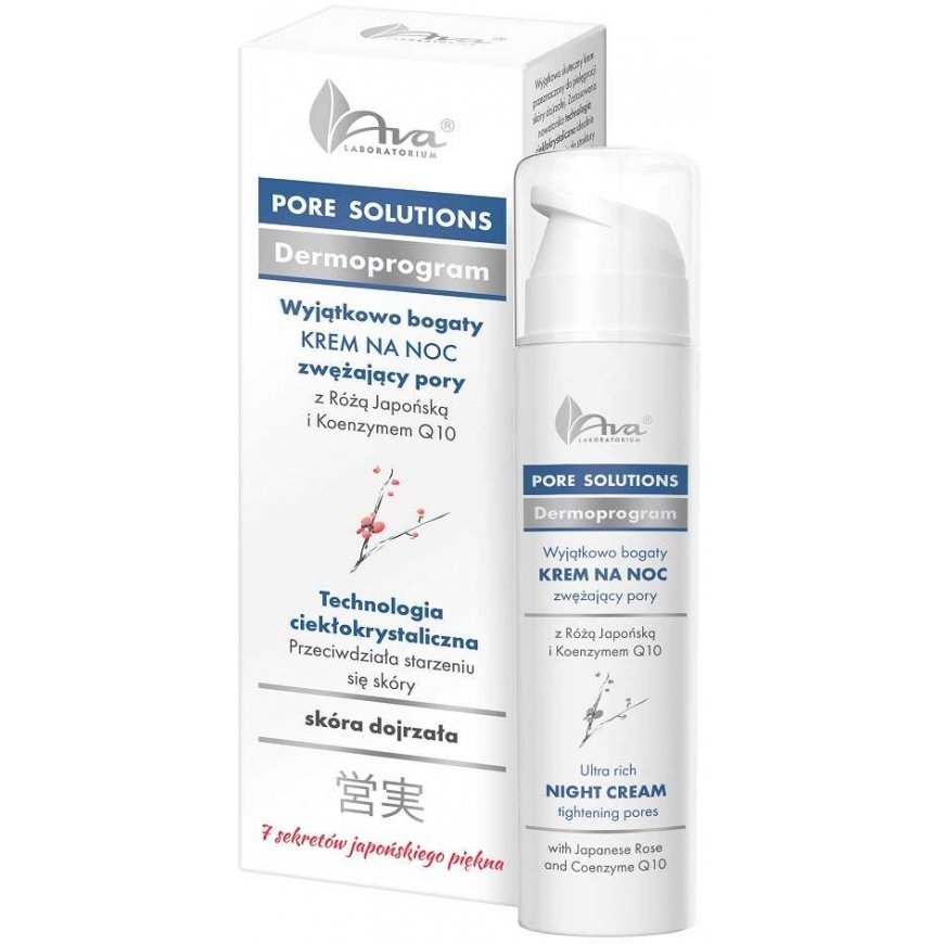 Ava Laboratorium Pore's Solutions exceptionally rich night cream narrowing pores 50ml