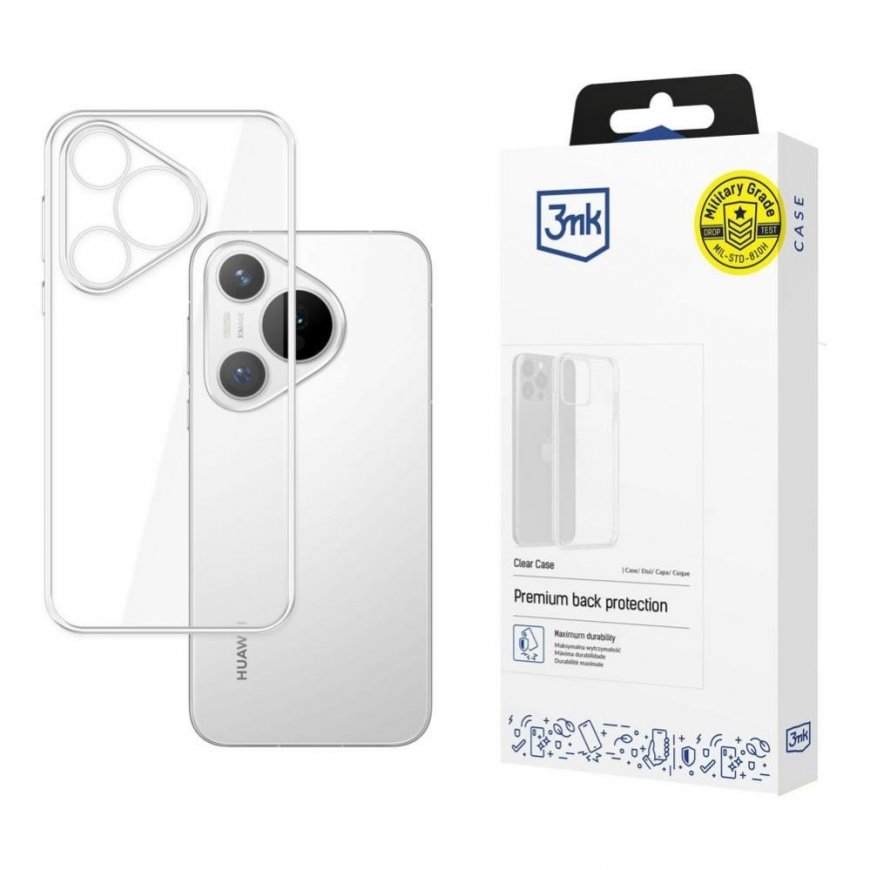 Huawei Pura 70 - 3mk Clear Case