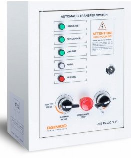 Daewoo ATS15-230GDA Automatic Transfer Switch (ATS)