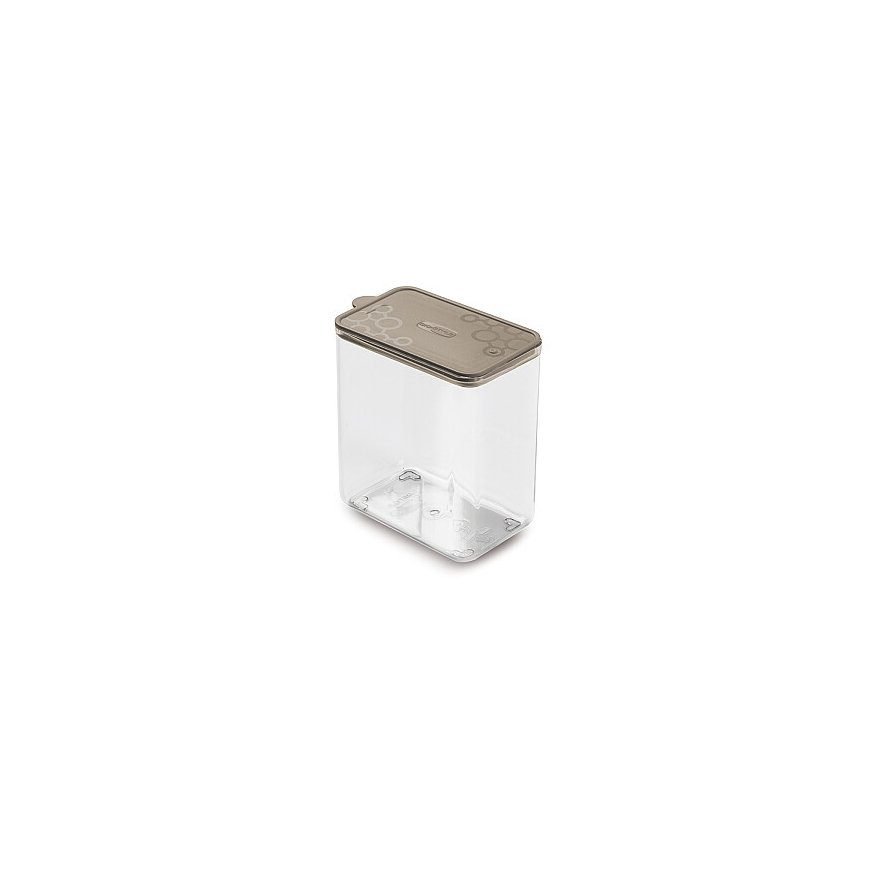 Food container rectangular L 1,8L Con.Tengo 15,5x10x17,1cm grey-