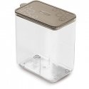 Food container rectangular L 1,8L Con.Tengo 15,5x10x17,1cm grey- Food container rectangular L 1,8L Con.Tengo 15,5x10x17,1cm grey-