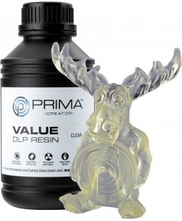 PrimaCreator Value UV / DLP resin for 3D printer, 500 ml, clear
