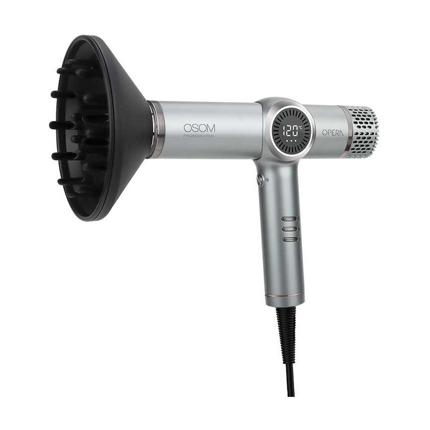 Osom Professional Hair dryer OPERA OSOMPF07DG, 1500 W, gray color – 2