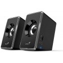 Kompiuterio kolonėlės Genius głośniki SP-U125, 2.0, 3W, juoda-pilka, garsumo valdymas, 3,5 mm jack (USB), 150Hz-20kHz Kompiuterio kolonėlės Genius głośniki SP-U125, 2.0, 3W, juoda-pilka, garsumo valdymas, 3,5 mm jack (USB), 150Hz-20kHz