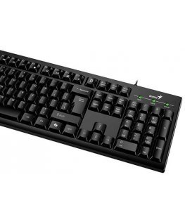Genius Smart KB-100 COPILOT, klaviatūra CZ/SK, klasyczna, su laidu (USB), juoda