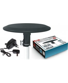 RTV Opticum antena Raudonas EAGLE Dynamic UFO daugiakryptė antena – aktyvi