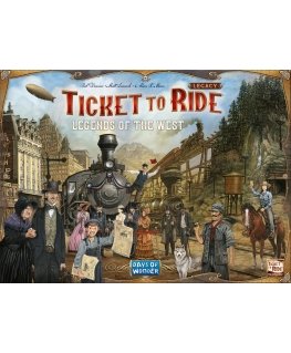 Ticket to Ride Legacy: Legends of the West board game