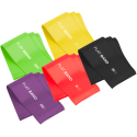 Set of latex exercise bands 2m - Long Band LTs-1, 1-5kg, 5 bands, REBEL ACTIVE Set of latex exercise bands 2m - Long Band LTs-1, 1-5kg, 5 bands, REBEL ACTIVE