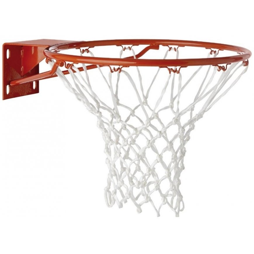 Basketball net TREMBLAY PA 6mm (2 pcs) white