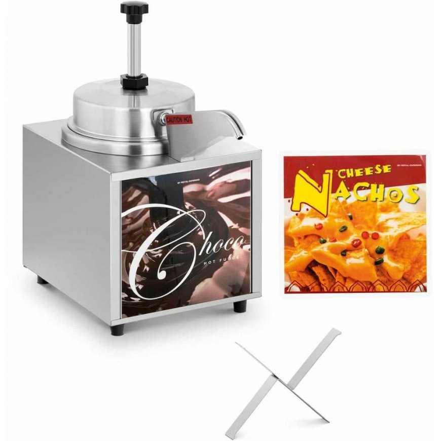 Royal Catering Electric heater for chocolate sauces with dispenser 4.5 l 500 W – 2