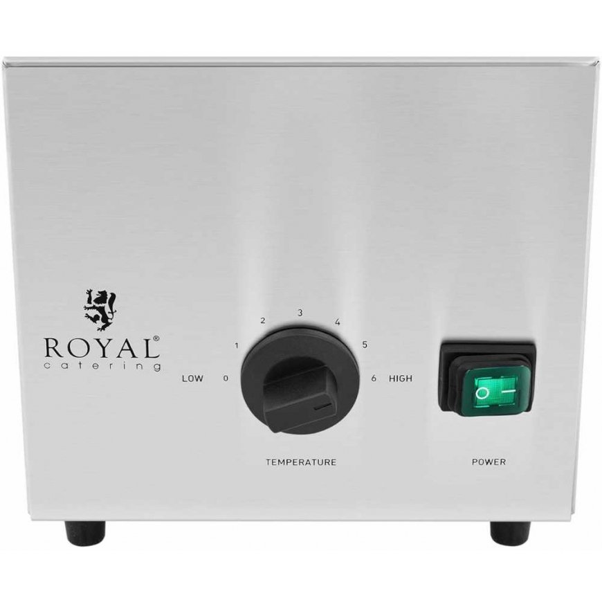 Royal Catering Electric heater for chocolate sauces with dispenser 4.5 l 500 W – 3