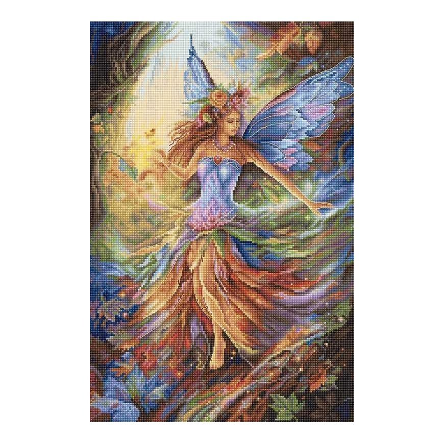 Letistitch Cross stitch kit "Faerie" 24x37cm SLETIL8100 – 2