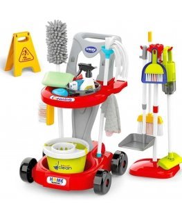 Woopie Cleaning Kit XXL. 3 in 1 stroller, 29 pcs. Red