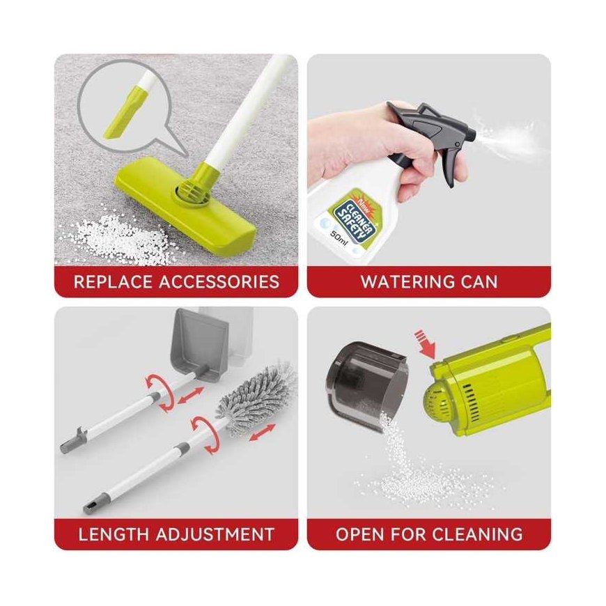 Woopie Cleaning Kit XXL. 3 in 1 stroller, 29 pcs. Red – 3