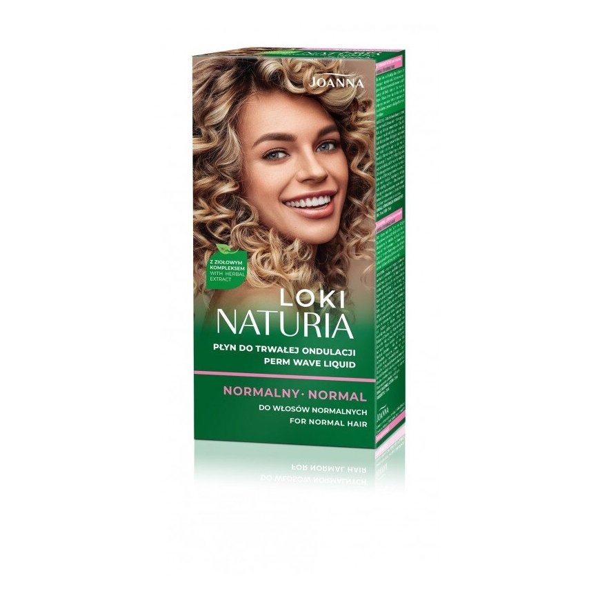 JOANNA_Naturia Loki płyn do trwałej ondulacji Normalny 2x75ml