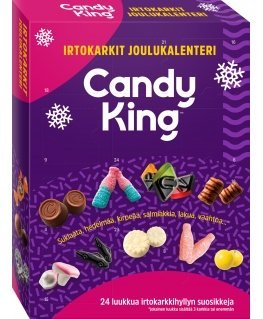 CandyKing Loose candies Christmas calendar, 600 g