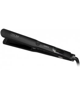 Osom Professional Hair straightener TERRA OSOMP006BL, black color