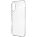 Wave silicone cover, iPhone 16, transparent