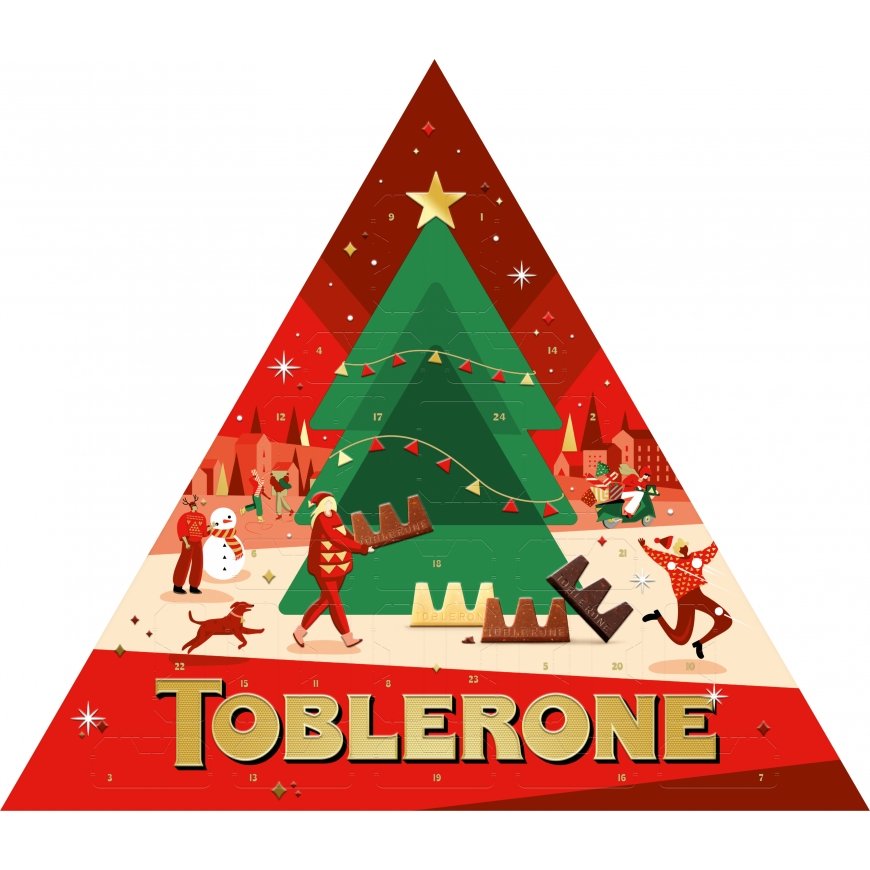 Toblerone joulukalenteri, 200 g