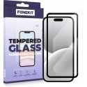 FoneKit tempered glass, iPhone 16 / 15 FoneKit tempered glass, iPhone 16 / 15