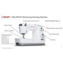 SINGER SEWING MACHINE ELITE ME457