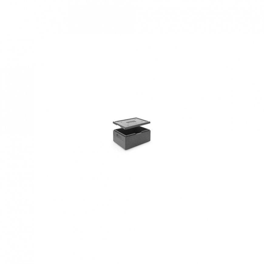 Hendi Thermal insulation box, with lid, Piocelan, 62.5 x 48.5 cm, H 36 cm, 80 l, unit