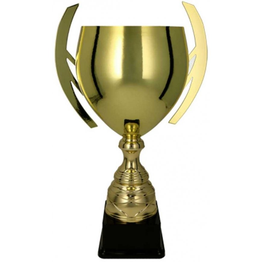Detail BATIKA golden metal cup