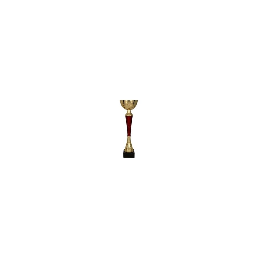 Detal Detail Gold-burgundy metal cup TUMA