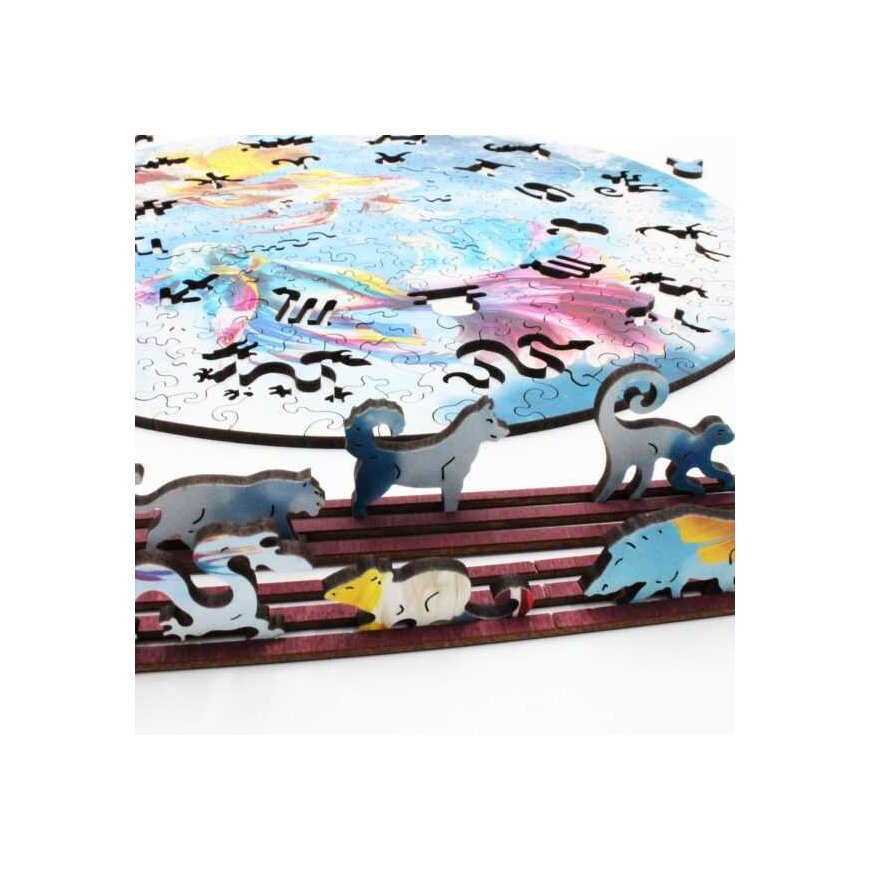 Fantasy Puzzles Pisces (Zodiacs) Wooden Puzzle (200 pieces) – 2