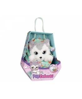 Epee Interactive mascot dog cuddles, husky dog