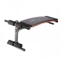 HMS Fitness L1110 Reguleeritav jõutõste treeningpink Reguleeritav iste Kodu Must