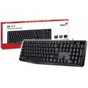 Genius KB-117 COPILOT, keyboard CZ/SK, klasyczna, waterproof rodzaj with cable (USB), black, no Genius KB-117 COPILOT, keyboard CZ/SK, klasyczna, waterproof rodzaj with cable (USB), black, no