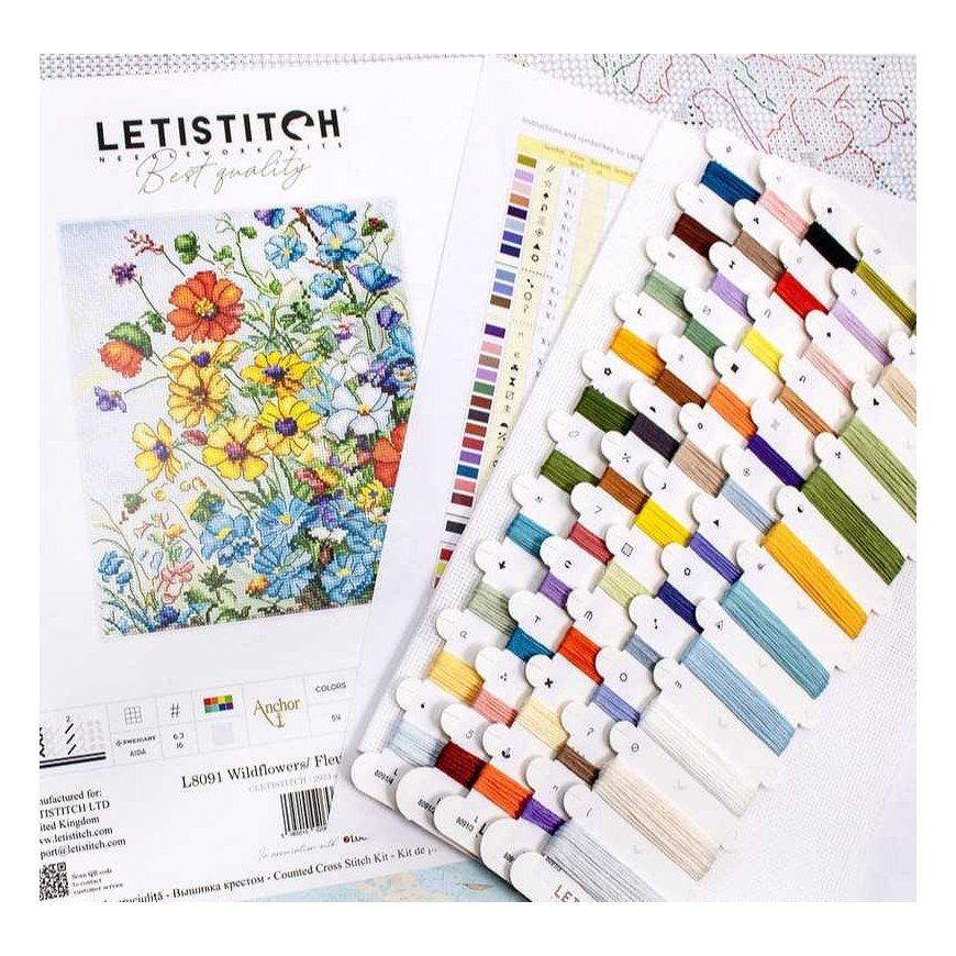 Letistitch Embroidery kit 21x18cm SLETIL8091 – 3
