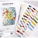 Letistitch Embroidery kit 21x18cm SLETIL8091 Letistitch Embroidery kit 21x18cm SLETIL8091