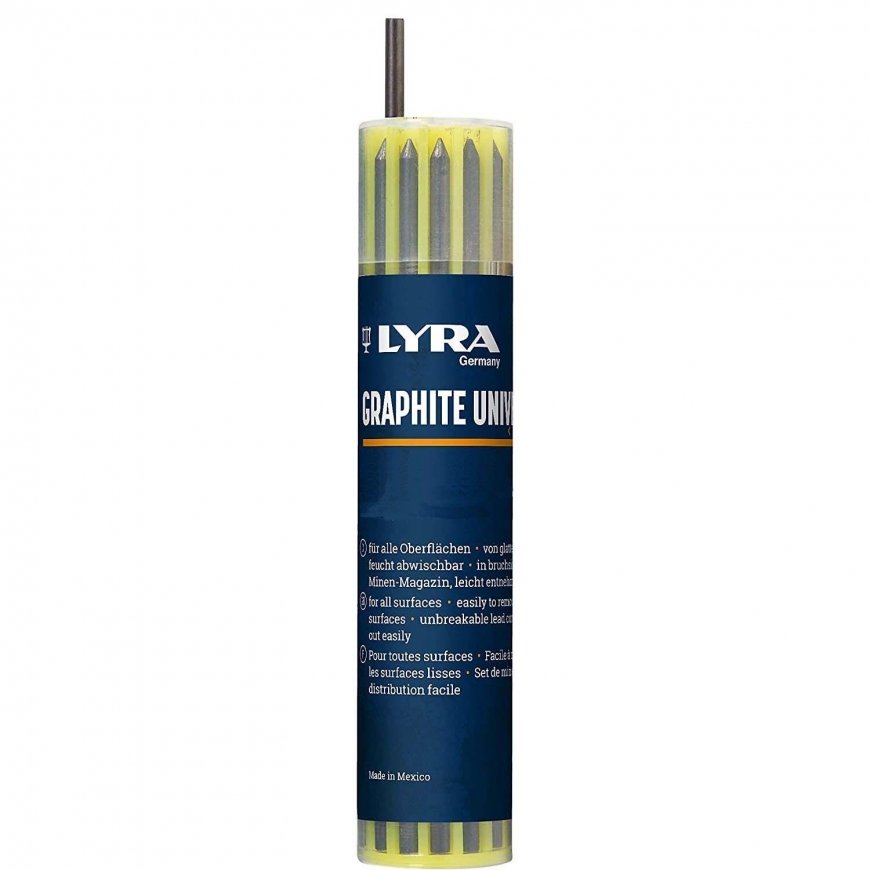 Pildo dim.4.8/2mm 2h grafitas*12vnt markeris lyra-dryprofigiant