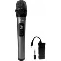 Media-Tech MIC HERO WIRELESS – belaidis scenos mikrofonas su ekranu ir USB-C imtuvu. Visiems garsiakalbiams (įskaitant KARAOKE) 
