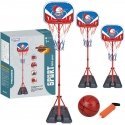 Woopie Adjustable Height Basketball System 90-170 cm + Ball