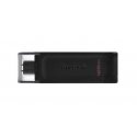 Kingston Technology DataTraveler 70 USB флеш накопитель 128 GB USB Type-C 3.2 Gen 1 (3.1 Gen 1) Черн Kingston Technology DataTraveler 70 USB флеш накопитель 128 GB USB Type-C 3.2 Gen 1 (3.1 Gen 1) Черн