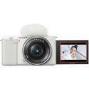 Sony ZV-E10 + 16-50mm OSS (Baltas) Sony ZV-E10 + 16-50mm OSS (Baltas)