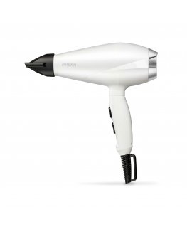 BaByliss 6704WE föön 2000 W Must, Valge