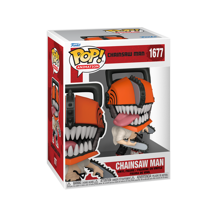 FUNKO POP! Vinila figūra: Chainsaw Man (w/ Chase)