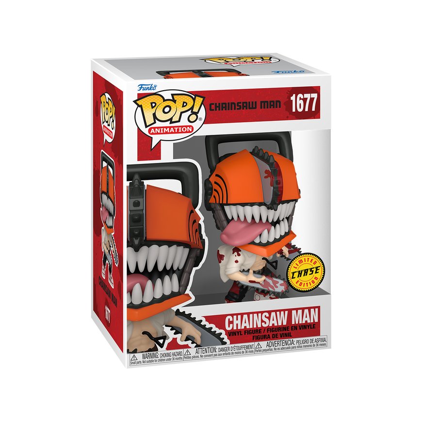 FUNKO POP! Vinyl Figure: Chainsaw Man (w/ Chase) – 3