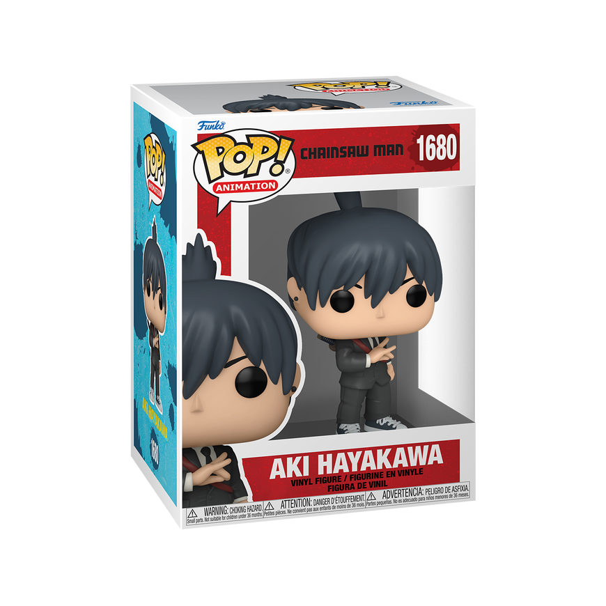 FUNKO POP! Vinila figūra: Chainsaw Man - Aki Hayakawa