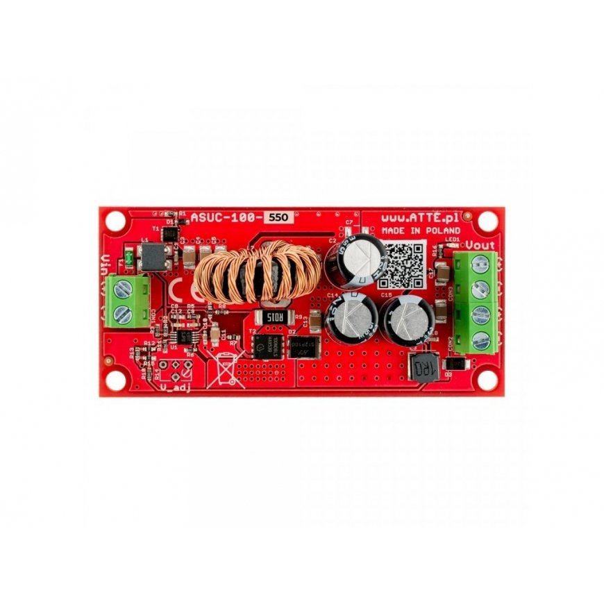 Pakāpenisks pārveidotājs līdz 55 V ATTE ASUC-100-550-OF – 2