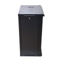 Extralink Rackmount cabinet 18U 600x450 Black wall mounted Extralink Rackmount cabinet 18U 600x450 Black wall mounted