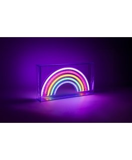 Fuj:tech Neon Rainbow -LED pöytä- tai seinävalaisin