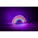 Fuj:tech Neon Rainbow -LED pöytä- tai seinävalaisin Fuj:tech Neon Rainbow -LED pöytä- tai seinävalaisin